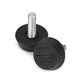 QWORK Levelling Feet , Furniture Levellers , Furniture Screw Leveling Foot , M6x20mm , 20 Pcs