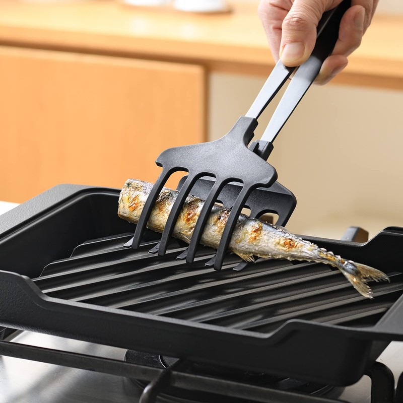 OTS8012 Adult Grilled Fish, Grilled Fish, Kitchen Tongs, Made in