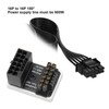 ATX 16Pin Male to 16pin Female 180 Degree Angled Adapter