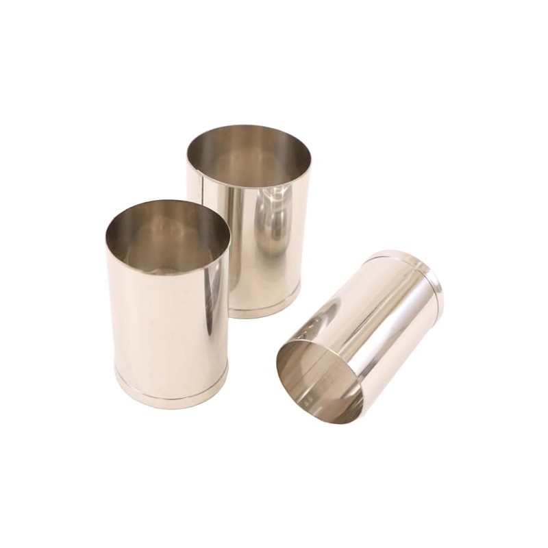 Kanda 075063 18-8 Stainless Steel Vegetable Cutting Die, Set of