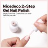 Nicedeco 2-Step Gel Nail Polish, Hema Free, Cruelty Free, High