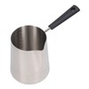 Coffee Milk Frothing Pitcher Cup 304 Stainless Steel Long Handle