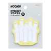 Sunstar Stationery S2842491 Moomin Sticky Notes, Die Cut, Spring Summer