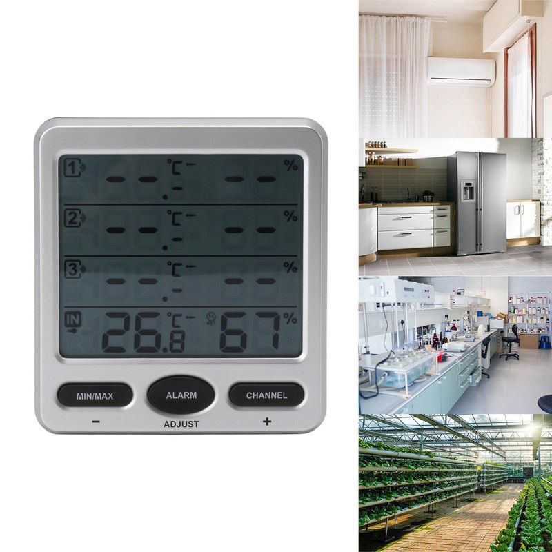 Room Hygrometer Thermometer Wireless Highly Accurate Measurements Electric Hygrometer Thermometer