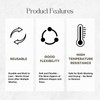 Zipper Covers for Dryer – 10-Pack Silicone Zipper Protectors in