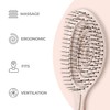 ETHEL Organic Hair Brush without pulling for women, men &