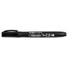 artline Supreme Calligraphy Pen Marker 2mm Tip - Black (Pack