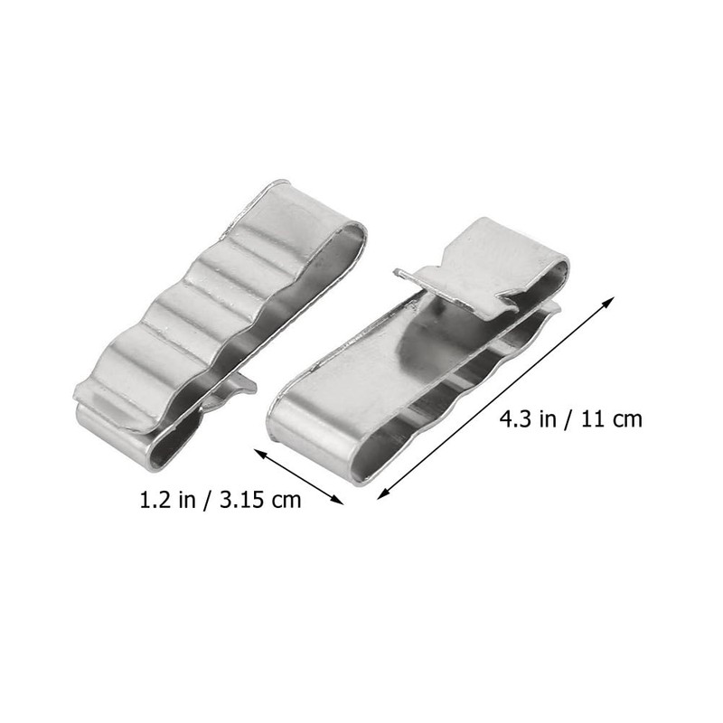 BUGUUYO Photovoltaic Cable Clamp Solar Panel Wire Clips 4 Harness