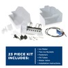Refrigerator WR30X10093 IM6D Icemaker Kit, White