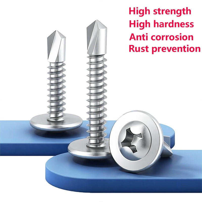 Qrity Self Tapping Screws M4.2 x 50 mm, Drill Tail