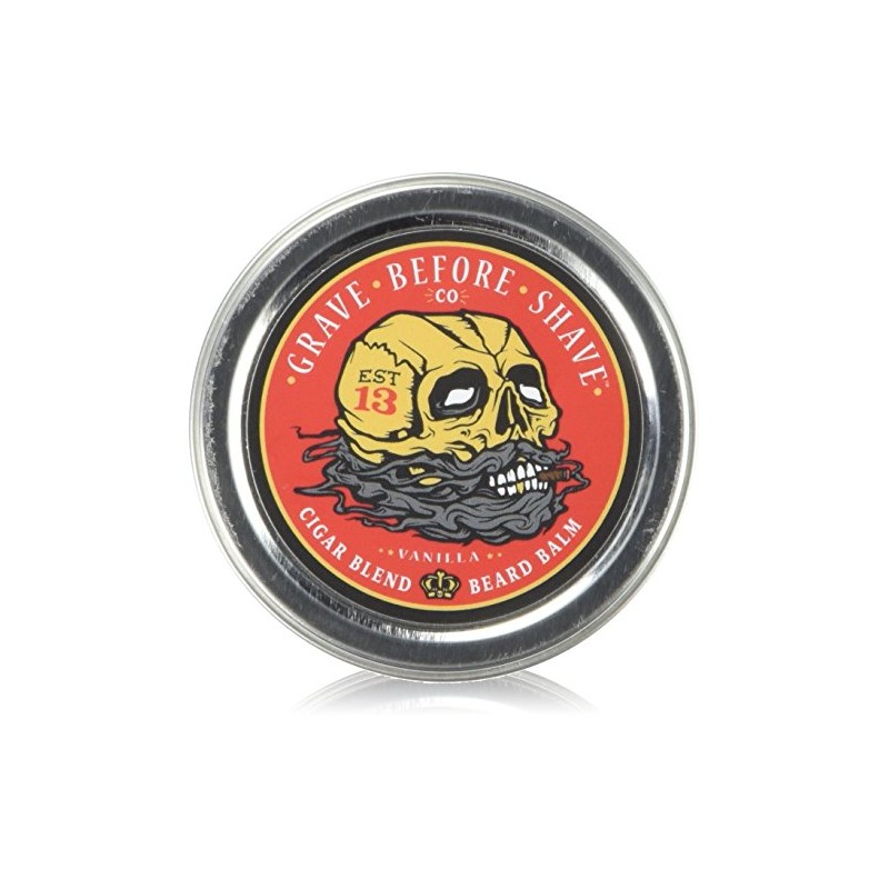 Grave Before Shave™ Cigar Blend Beard Balm (Cigar/Vanilla scent) (2