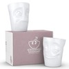Fiftyeight - “Cheery” and “Baffled” Mugs (Without Handles) - Set