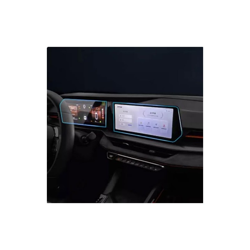 GV TECH Protector de pantalla de cristal templado compatible con