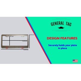General RN Registered Nurse Job Occupation Profession License Plate Frame
