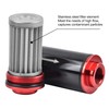 EVIL ENERGY Inline Fuel Filter 100 Micron with 6AN 8AN