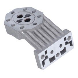 Xiuganpo Electric Aluminum Alloy Log Splitter Pump Casting Housing, Universal Replacement Parts Accessories for Hydraulic Splitter with Seals