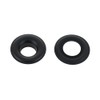 Grommet, Beveled, Black Matte, Solid Brass-LL (100 sets per bag),