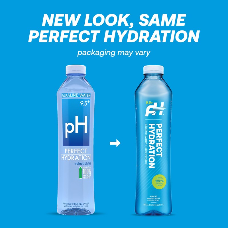 Perfect Hydration 9.5+ pH Alkaline Drinking Water, Made in the