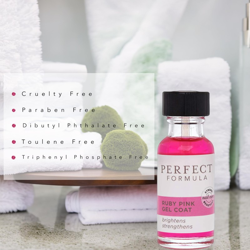Perfect Formula Ruby Pink Gel Coat, 0.600 Fl. oz.