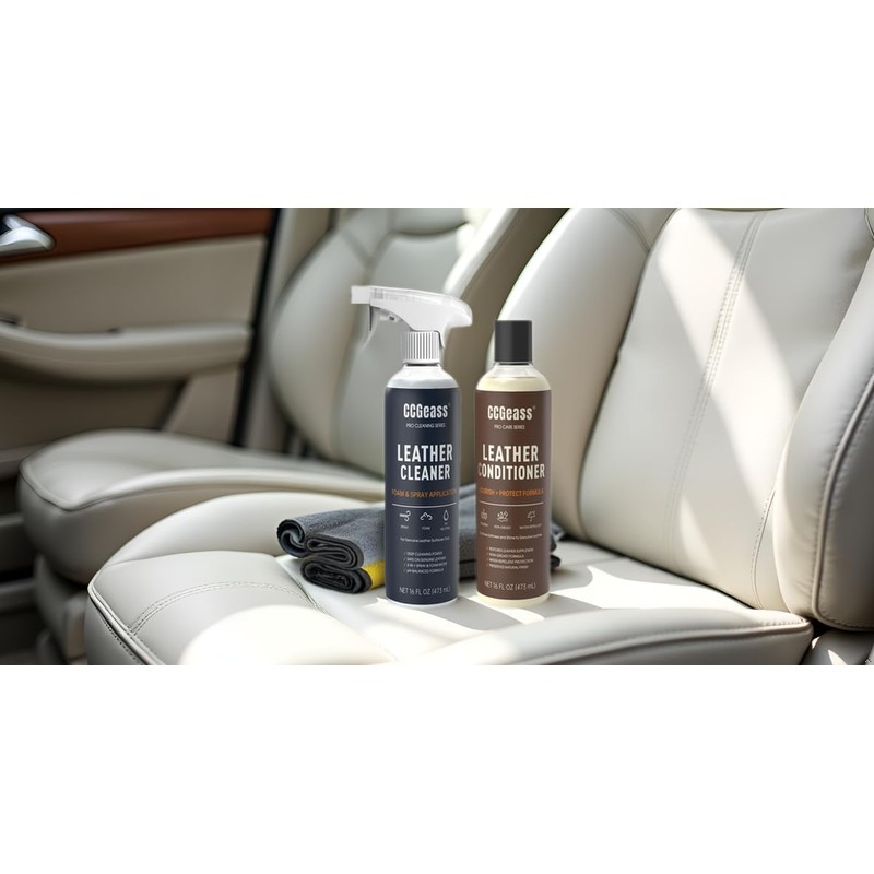 Leather Cleaner and Conditioner Kit – 2×16oz | Leather Cleaner