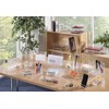 OSCO Clear Acrylic Round Pen Pot