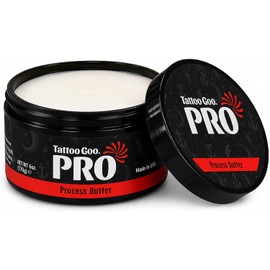 Pro Series Tattoo Process Professional Butter Processing Before + During 6oz Goo