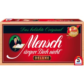 Schmidt Spiele 49453 Mensch ärgere Dich Nicht Deluxe Version Family Game