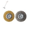 VonHaus Steel Wire Brushes Pack of 2 for Weed Remover