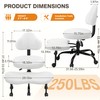 AtHope Cross Legged Office Chair, Criss Cross Desk Chair ADHD