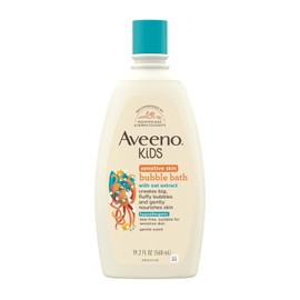 Aveeno Kids Baño de Burbujas para Piel Sensible 19.2 Onzas