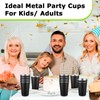Mimorou 20 Pack Stainless Steel Pint Cups Metal Cups Unbreakable