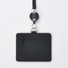 MUJI NDD73A1S Polyester Card Case Black