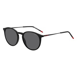 HUGO Men's Hg 1286/S Sunglasses, Oit/Ir Black Red, 37