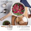 Country Kitchen Non-Stick Cast Aluminum Cookware Set - Durable Kitchen