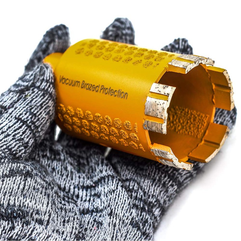 2 Inch Diamond Electroplated Dot Protection Diamond Core Drill Bits