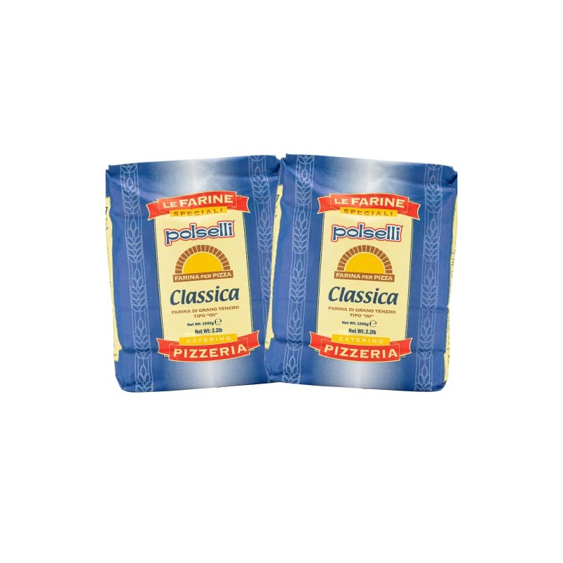 POLSELLI 2 PACK, Classica, Type 00 Flour, Tipo OO, All