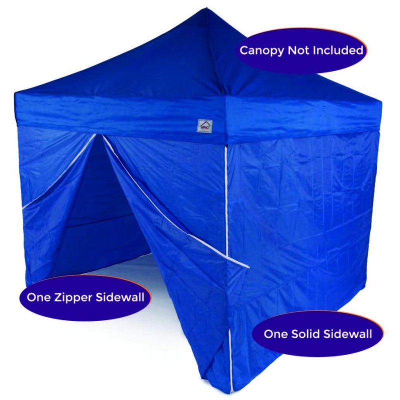 Impact Canopy 10-Foot Canopy Tent Wall Set, 1 Solid Sidewall