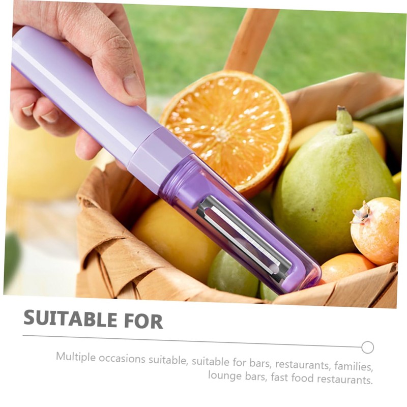 iplusmile Double End Fruit Peeler Cutter Portable Vegetable Peeler for