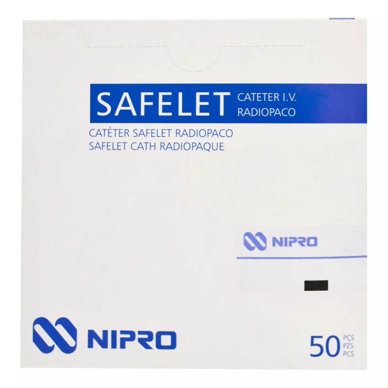 Nipro Catéter Safelet Nipro 22g X 25mm (1 ) Azul