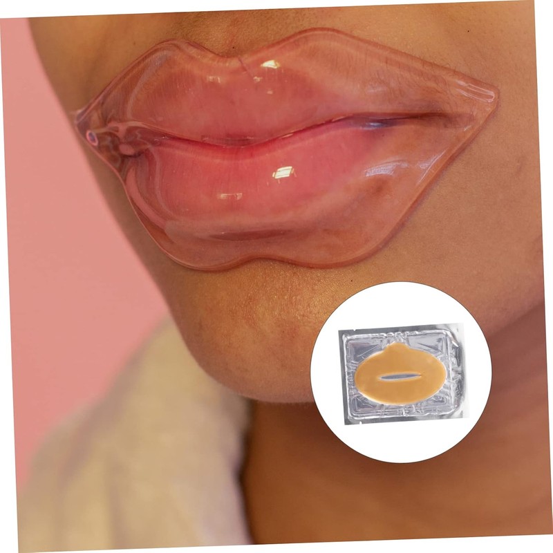 Mascarilla Labial de Colágeno Hidratante para Labios Secos 25 Piezas,