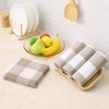 smiry 100% Cotton Kitchen Towels, 13" x 28", 4 Pack