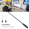 Zerone 38 cm Walkie Talkie Antenna, SMA Plug 144/430MHz Antenna