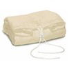 Comfy-Snug Queen Cream Bed Sheet Set - Microfiber - Latex