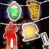 Haigoo Sasquatch String Lights,Sasquatch Gifts for Men Women,16.5ft USB Operated