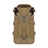 ICEFANG Tactical K9 Operation Harness,6X Buckle,Working Dog MOLLE Vest with