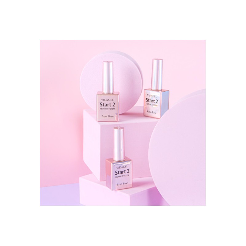 Buzel Viewgel Jjon Base + Perfect Base Gel Set /