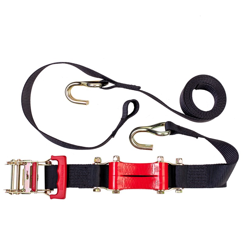 9' x 2" SHOCKSTRAP (2 pk), Ratchet Tie-Down Strap with