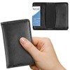 Samsill 81220 Regal Leather Business Card Holder, Case Holds 25