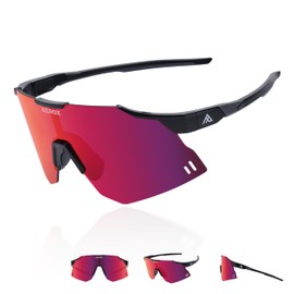 AEROX Running Sunglasses and Sports Glasses for Men and Women - Shades for Cycling and Baseball