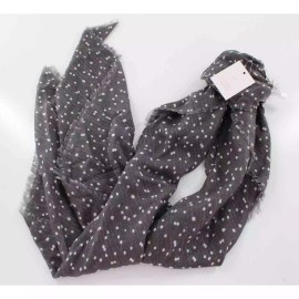 LC Lauren Conrad Lauren Conrad Long Gray Evening Scarf #SF015